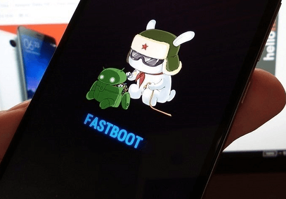 小米手机 Fastboot 模式界面